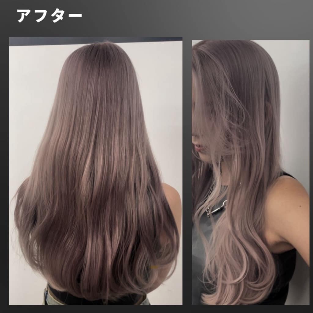 失敗しない ピンクカラーの塗り方を２分以内で紹介 ハイトーンピンク作り方ピンクベージュモーブ