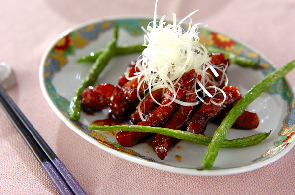 金子シェフ 赤ワインの黒酢酢豚