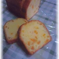 米粉のオレンジピール入りパウンドケーキ