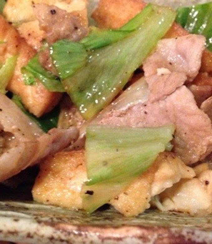 照りうま 厚揚げの肉巻き