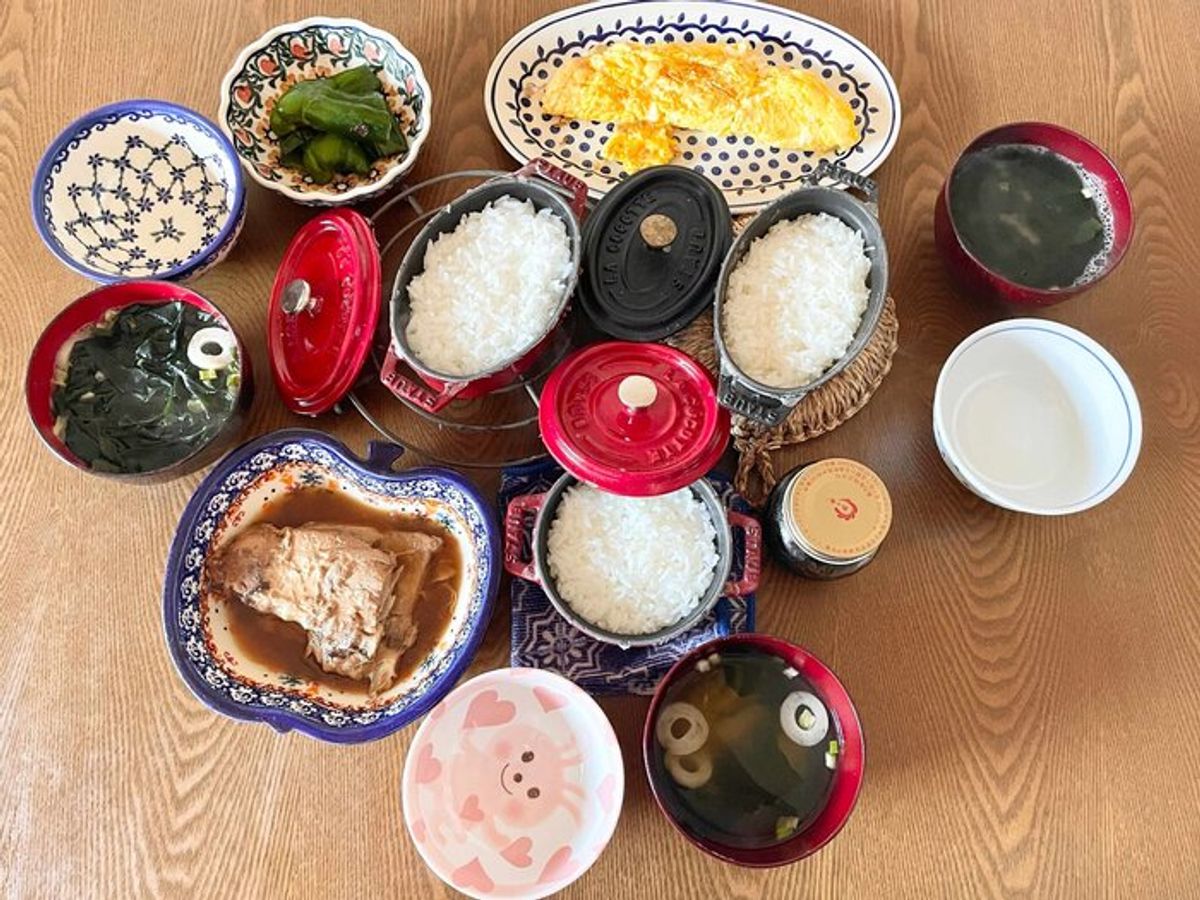 ６月の休日朝ごはんLEE