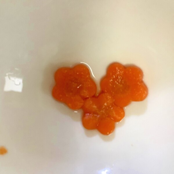 飾り切り人参のめんつゆ又は白だし漬け