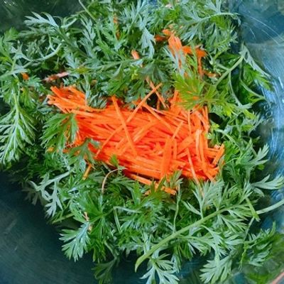 おれんじ 5歳児 共同製作・グループ人参 - おおわだ保育園 子どもたちの様子