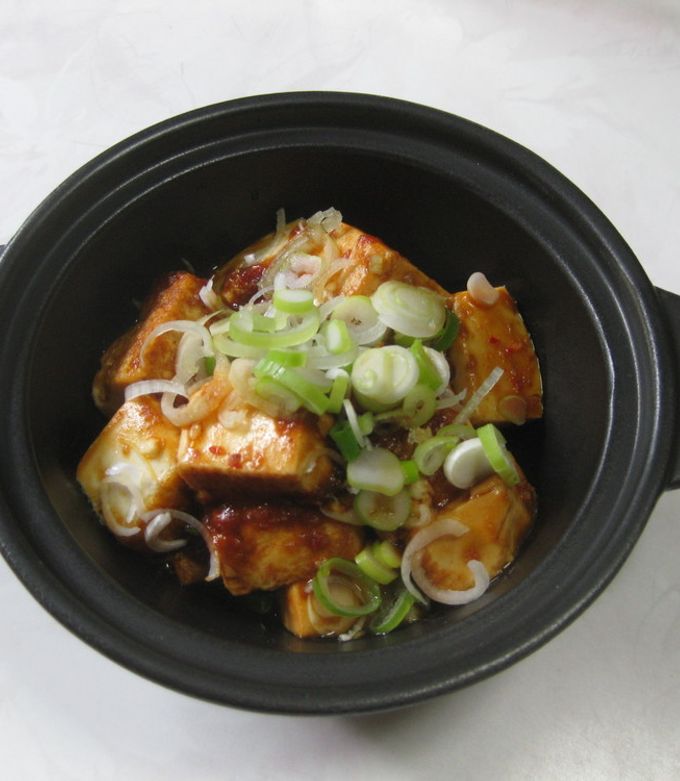 辛ウマ!!肉なし麻婆茄子豆腐夜遅ごはんにあっさり中華