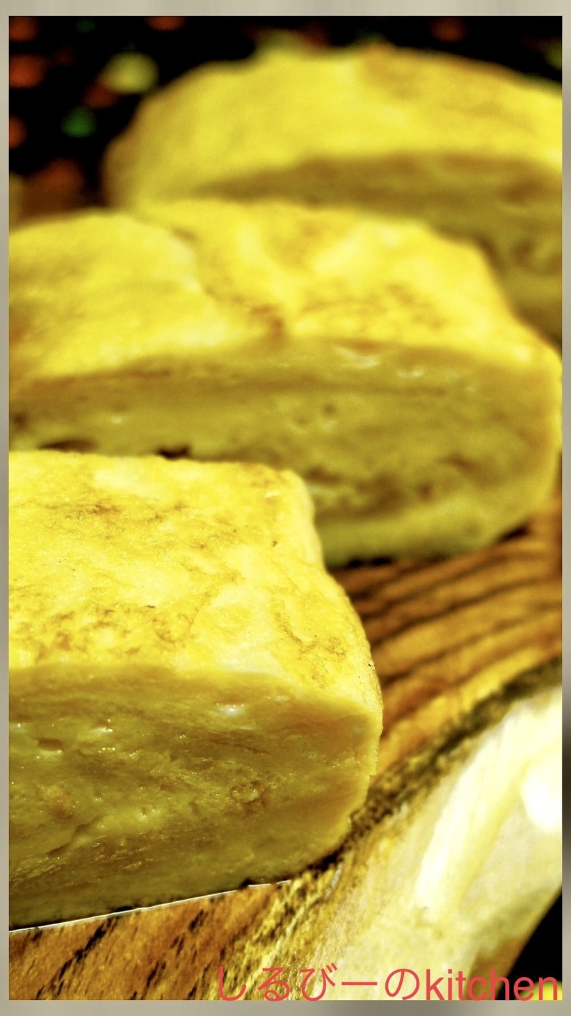 甘い玉子焼き 黄金比 2個 白だしTikTok