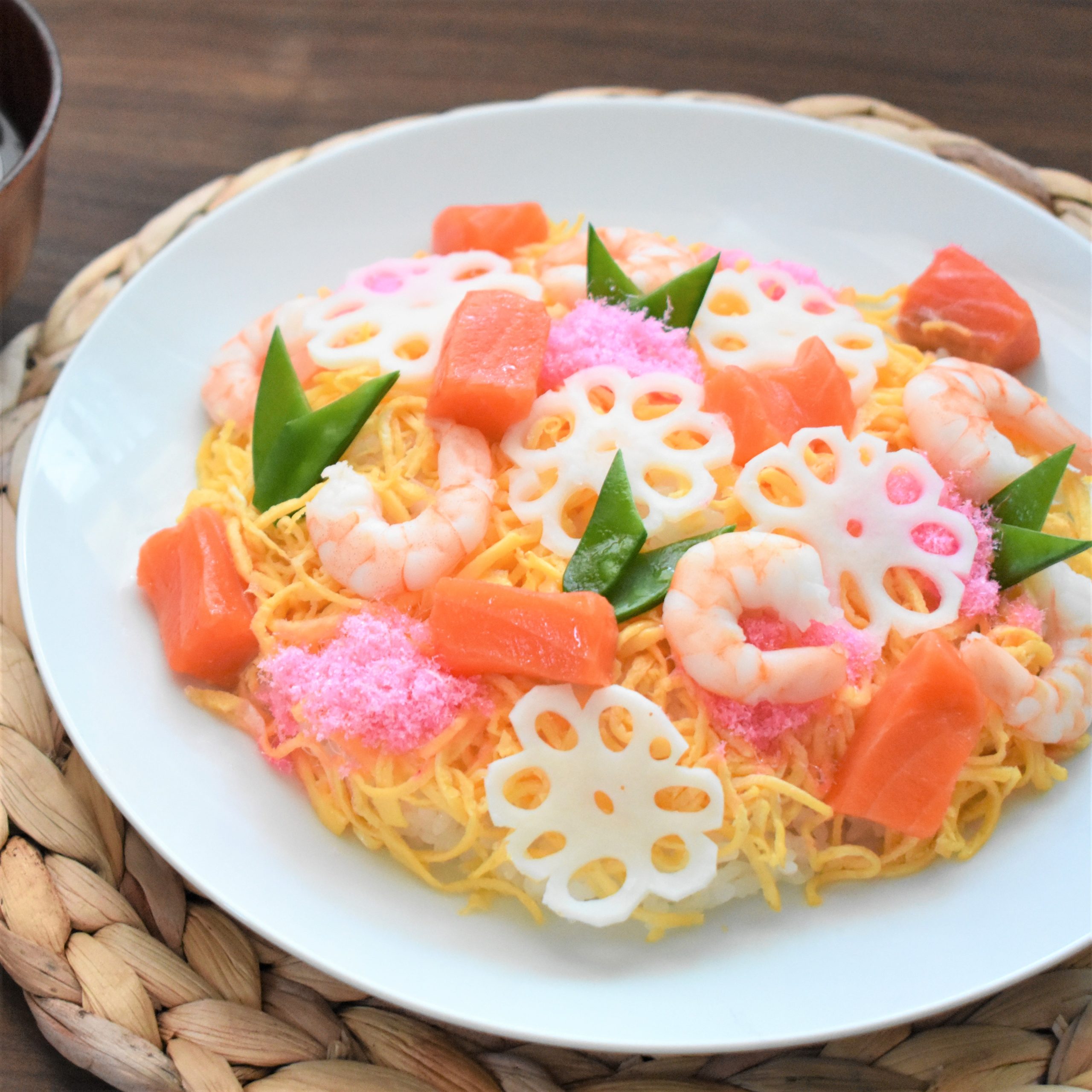 海産物なしでも美味しくできるちらし寿司