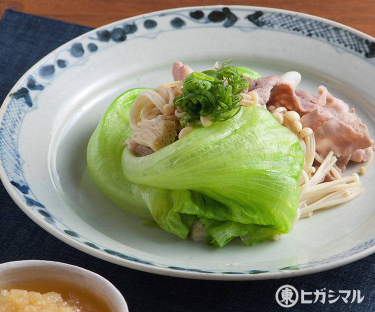 黄金比絶品だれでずっと食べていられる！「無限レタしゃぶ」