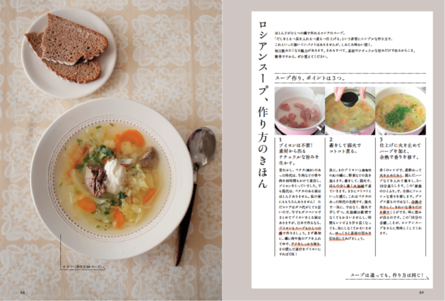 亡命ロシア料理