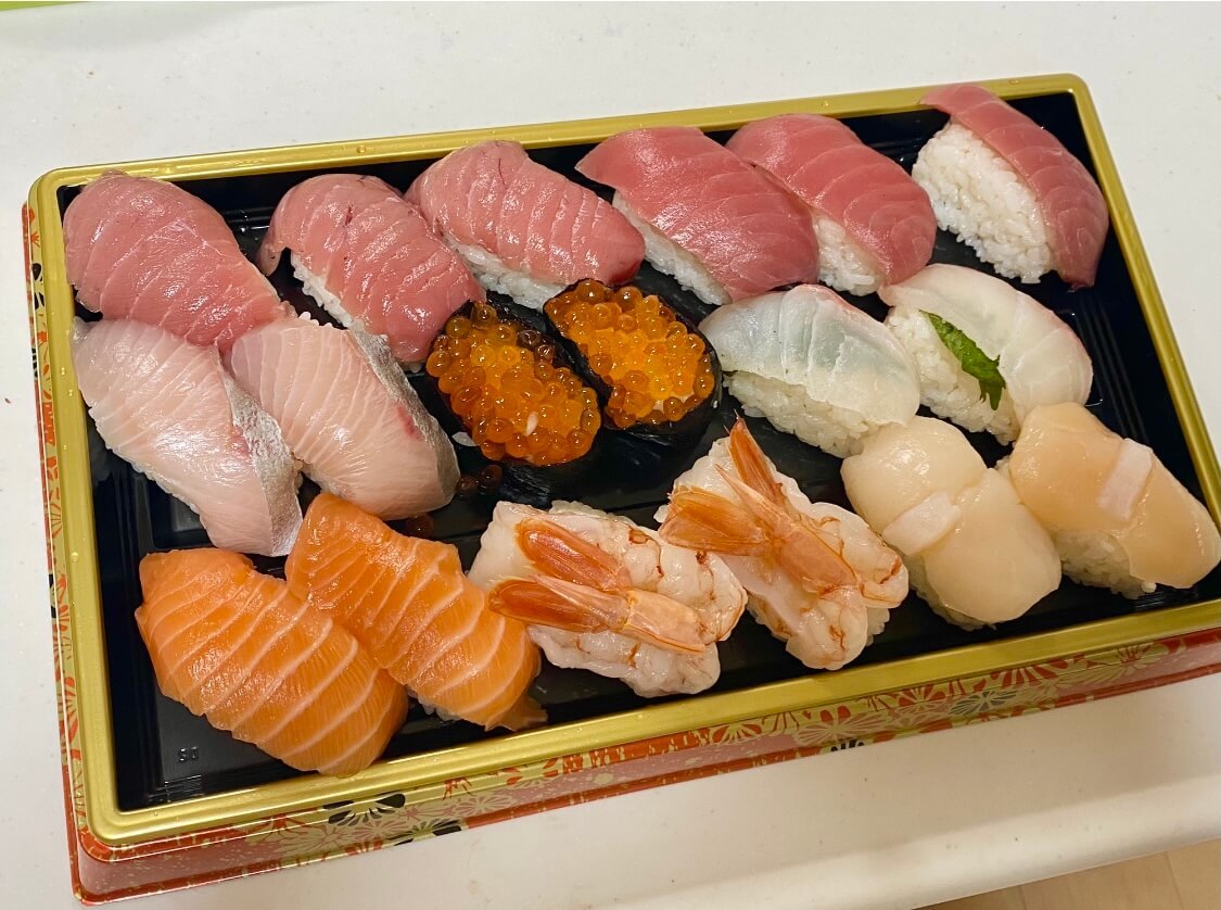 スーパーのパック寿司がまるで握りたて!?かのように美味しくなる方