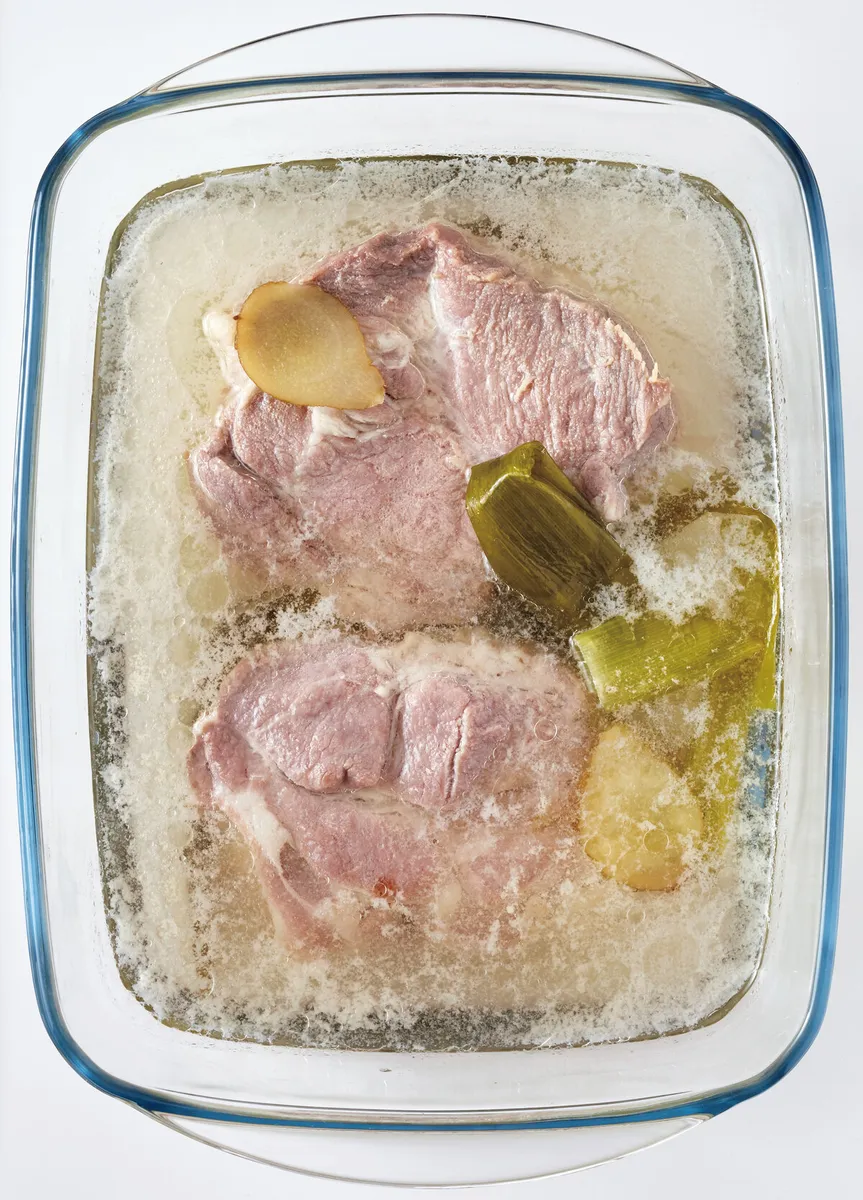 豚バラブロックの塩漬け 放っておくだけで激ウマ！保存もOKな塩豚 - おいしけりゃなんでもいい