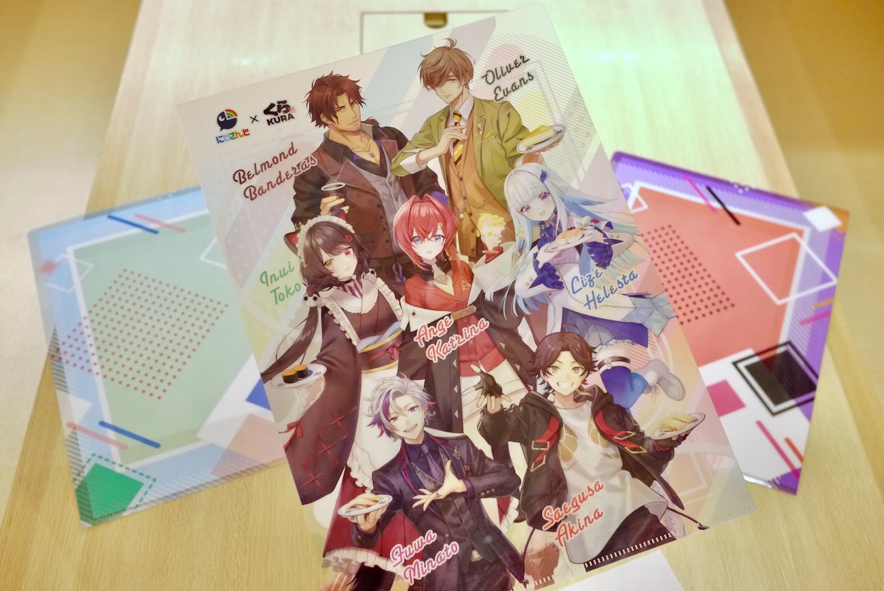 にじさんじ×くら寿司コラボ クリアファイル・消しゴム・チャーム・缶バッジ・シール 劇場版スパイファミリー』とくら寿司がコラボ。原宿・なんばパークサウス限定で店内フォトスポットが登場- 電撃オンライン