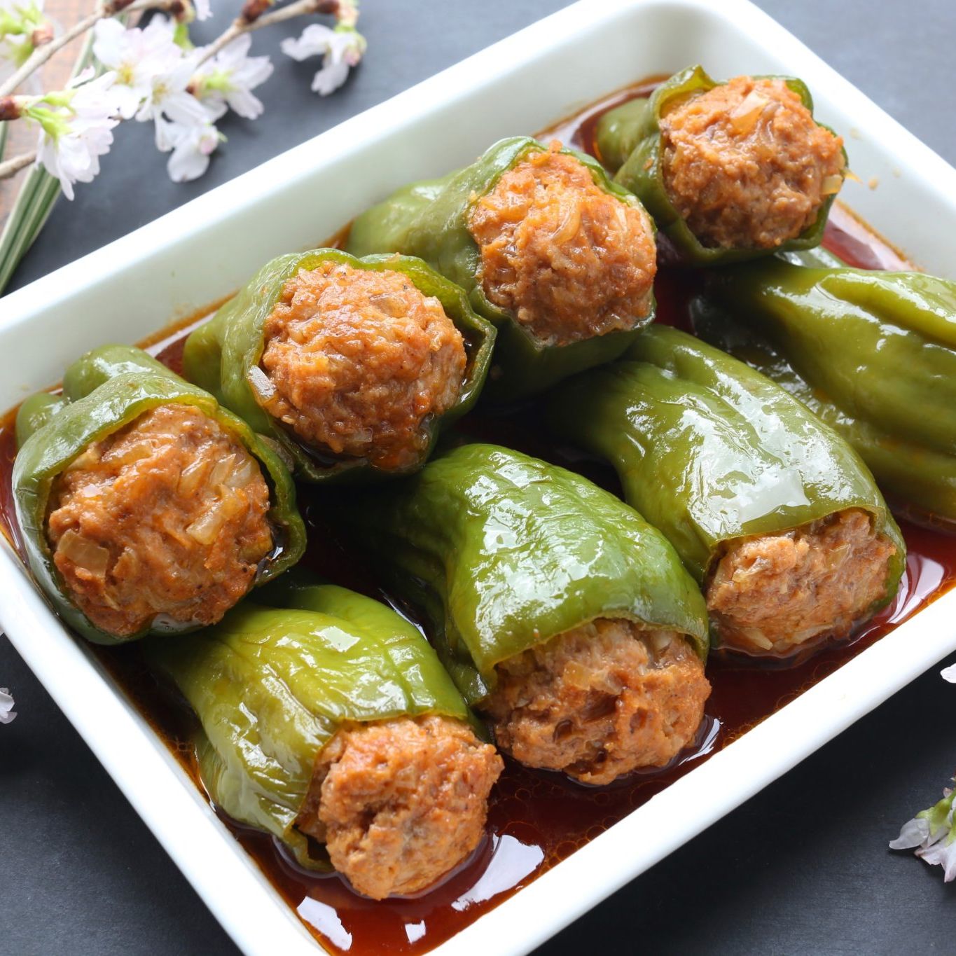 ピーマンの肉詰めは冷凍保存しても美味しい！冷凍方法は超簡単。やまでら くみこ のレシピ