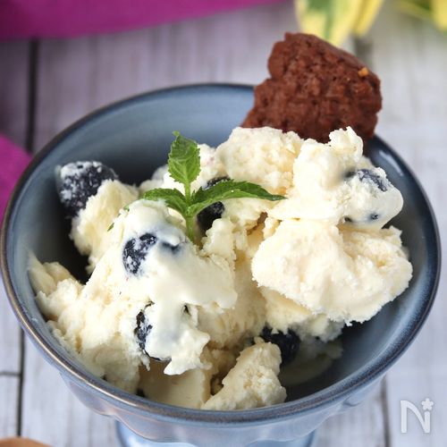 ブルーベリーフローズンヨーグルト