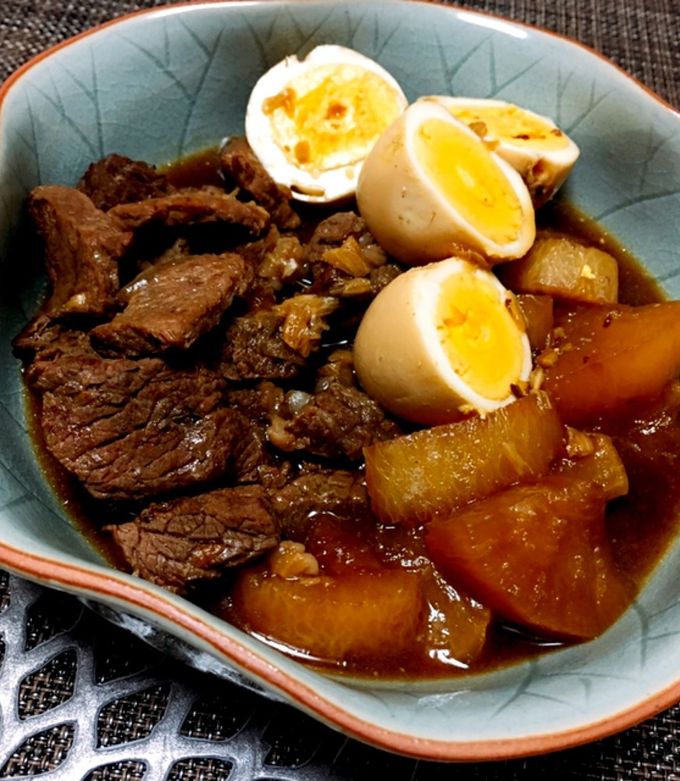 圧力鍋で！牛すね肉と手作り聖護院大根のスープ煮。気まぐれキッチン andante