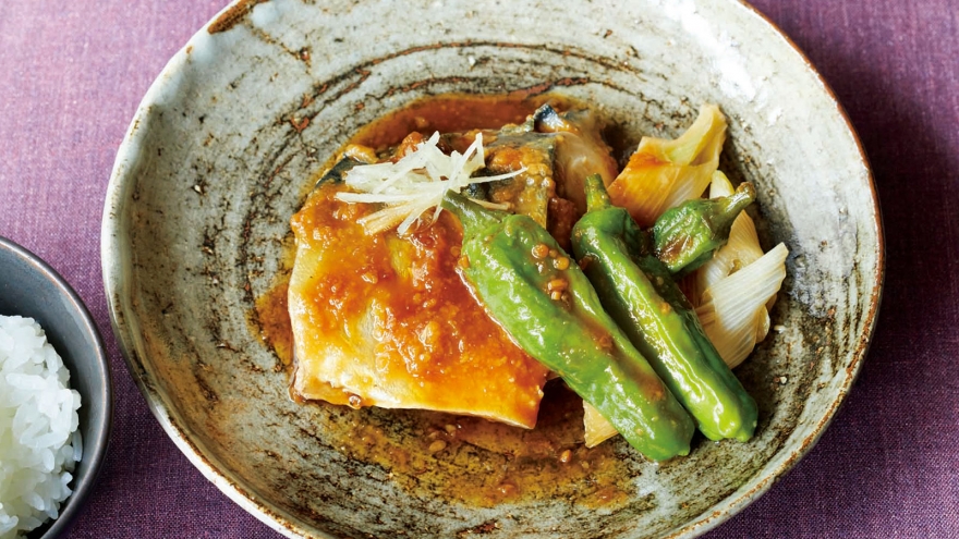 塩さばのみそ煮