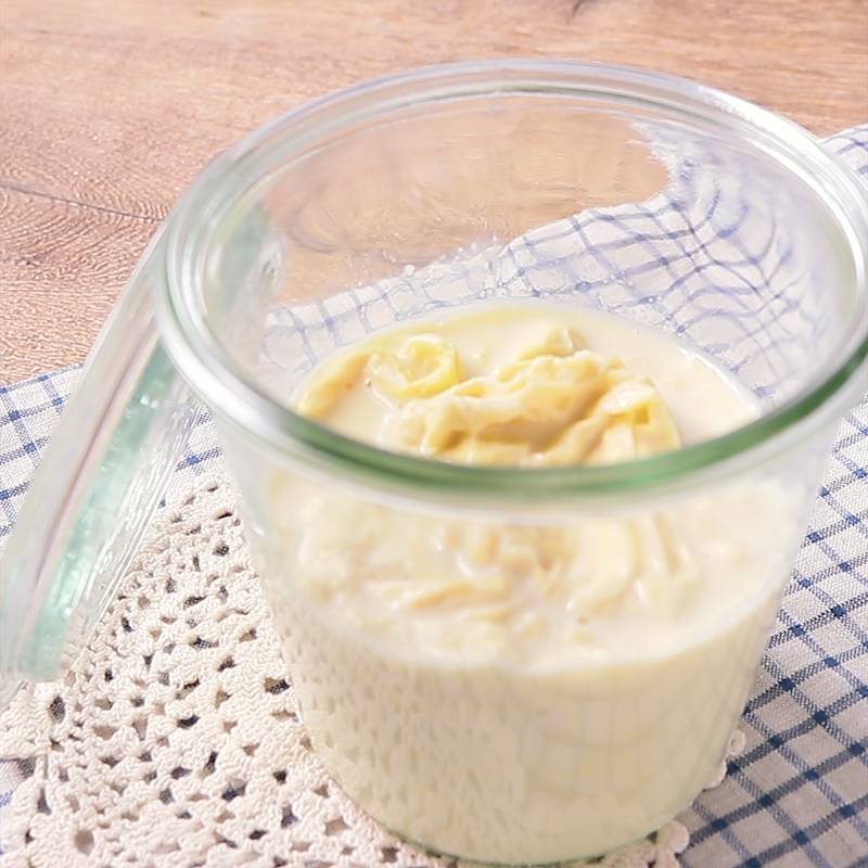 1回で2度美味しい豆乳鍋～湯葉を楽しんでから豆乳鍋をいただく: 小樽で家庭料理