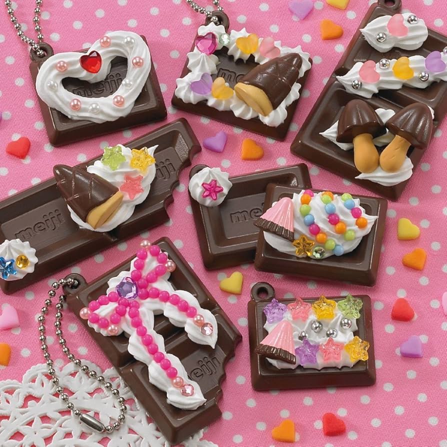 明治マーブルチョコレートで作るフルート