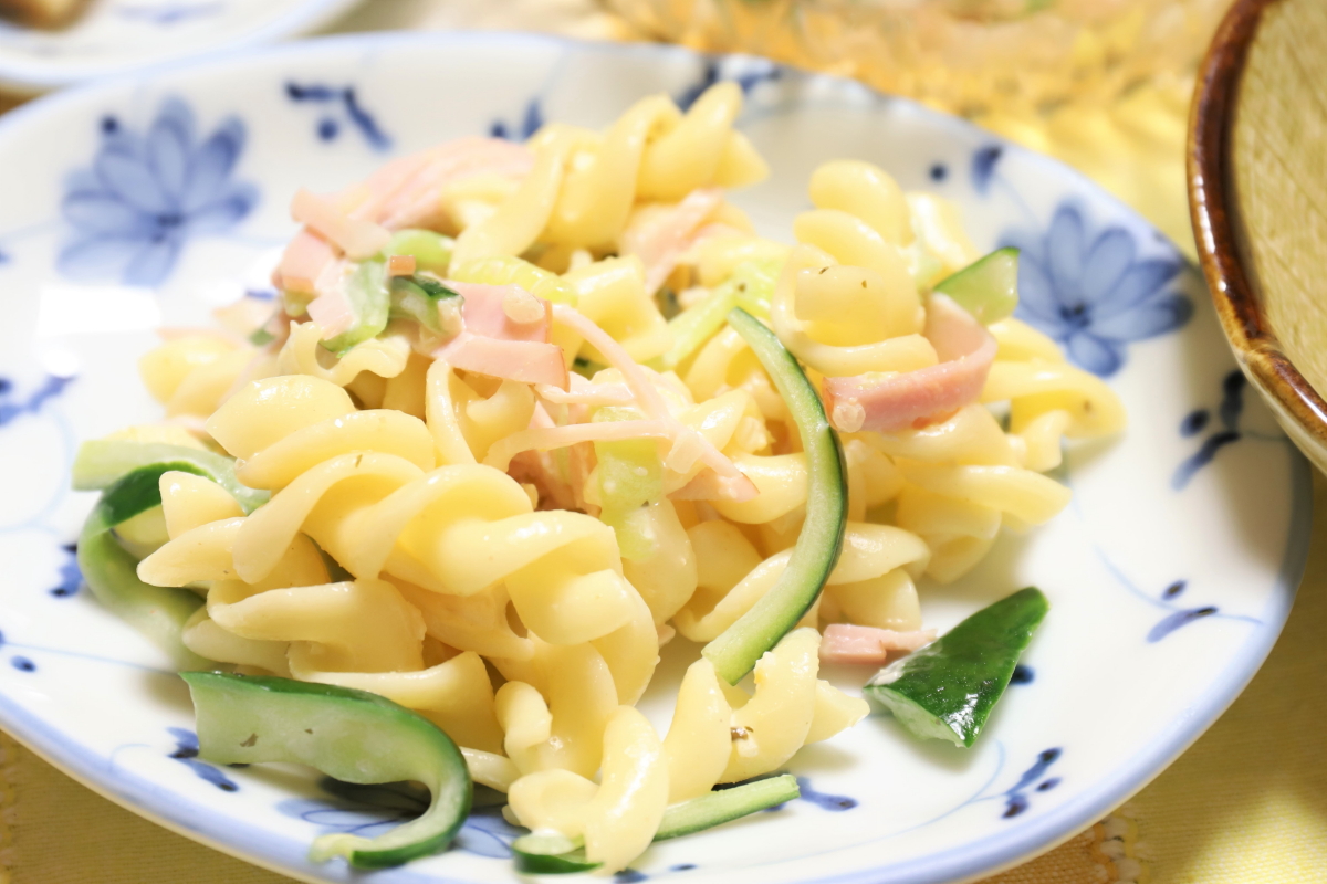 ♡レンジde簡単！マカロニサラダ♡