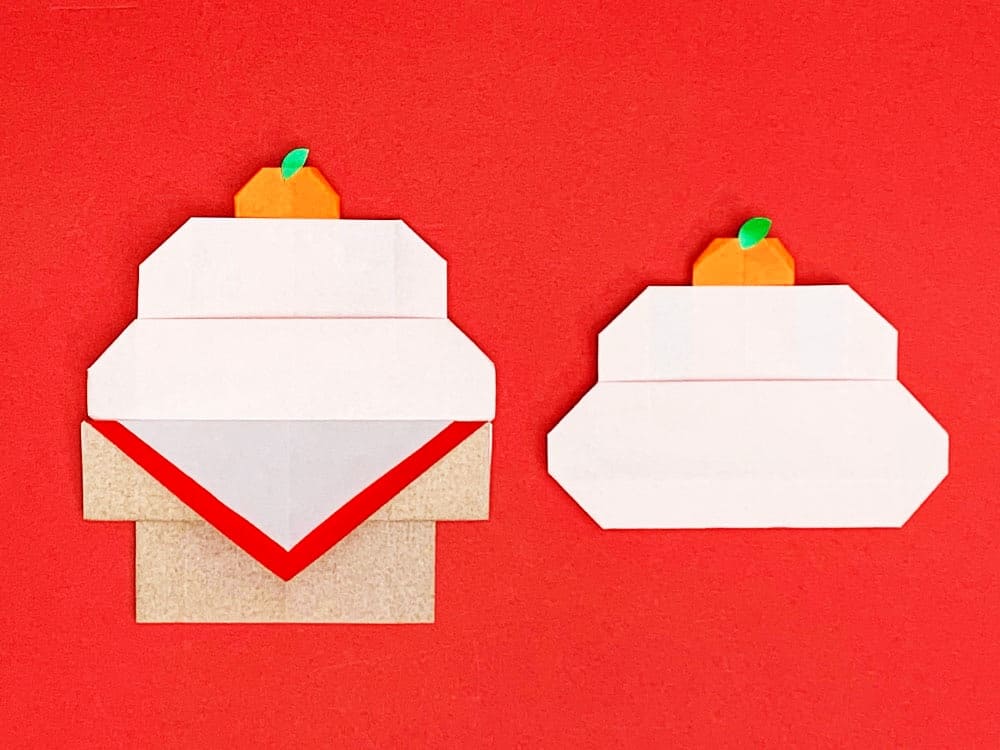 100均DIY ポンポン鏡餅の作り方