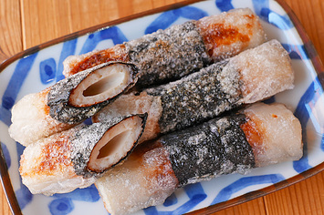 ちくわと大葉のチーズ肉巻きレシピ