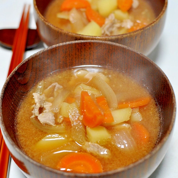 基本からアレンジまで！思わずつくりたくなる「豚汁 じゃがいも 玉ねぎ」のレシピ集クックパッド