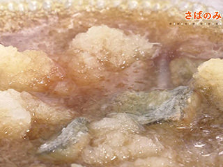 サバ缶でみぞれ煮金沢・ヤマト醤油味噌