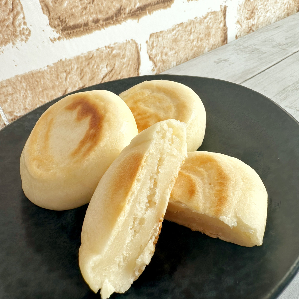 フライパンで米粉たまごパン - めざせ！グルテンフリー生活