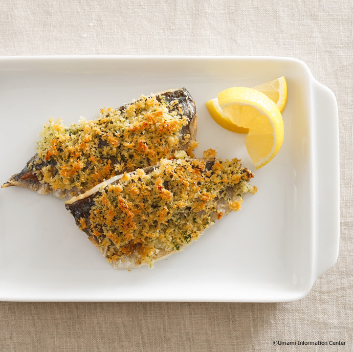 うつわ8割・N'59オーブンで簡単鯵 あじ のパン粉焼き