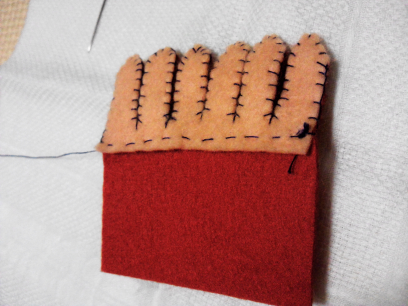 フェルト・タコさんウインナーマスコット - ちくちくのへや＊フェルトのおままごと雑貨やさん＊minne byGMOペパボ国内最大級のハンドメイド・手作り通販サイト