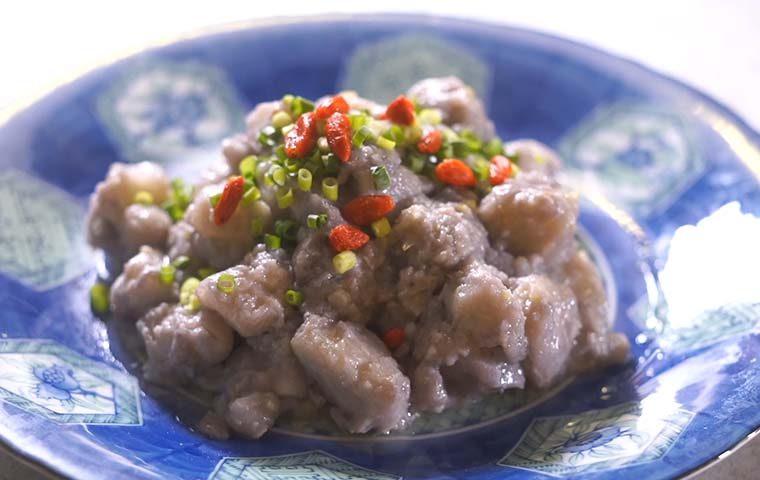 鶏手羽元と里芋の中華風煮もの