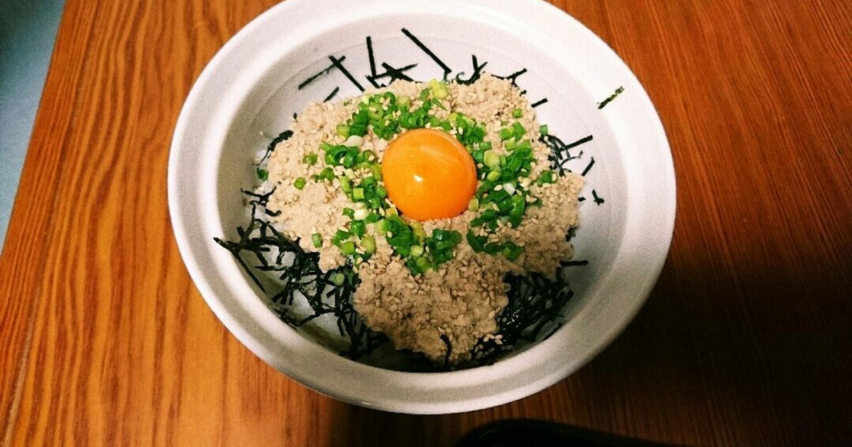 コピーレシピ？すき家風！とりそぼろ丼 by こじまぽん助クックパッド簡単おいしいみんなのレシピが392万品