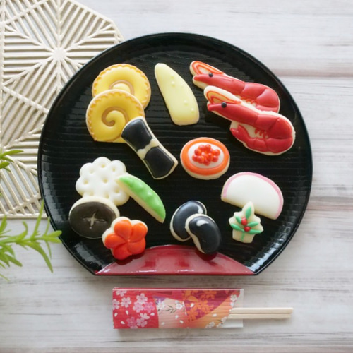 おせちクッキーのクッキー型が販売になりました静岡 藤枝 島田 米粉のお菓子とアイシングクッキーの教室