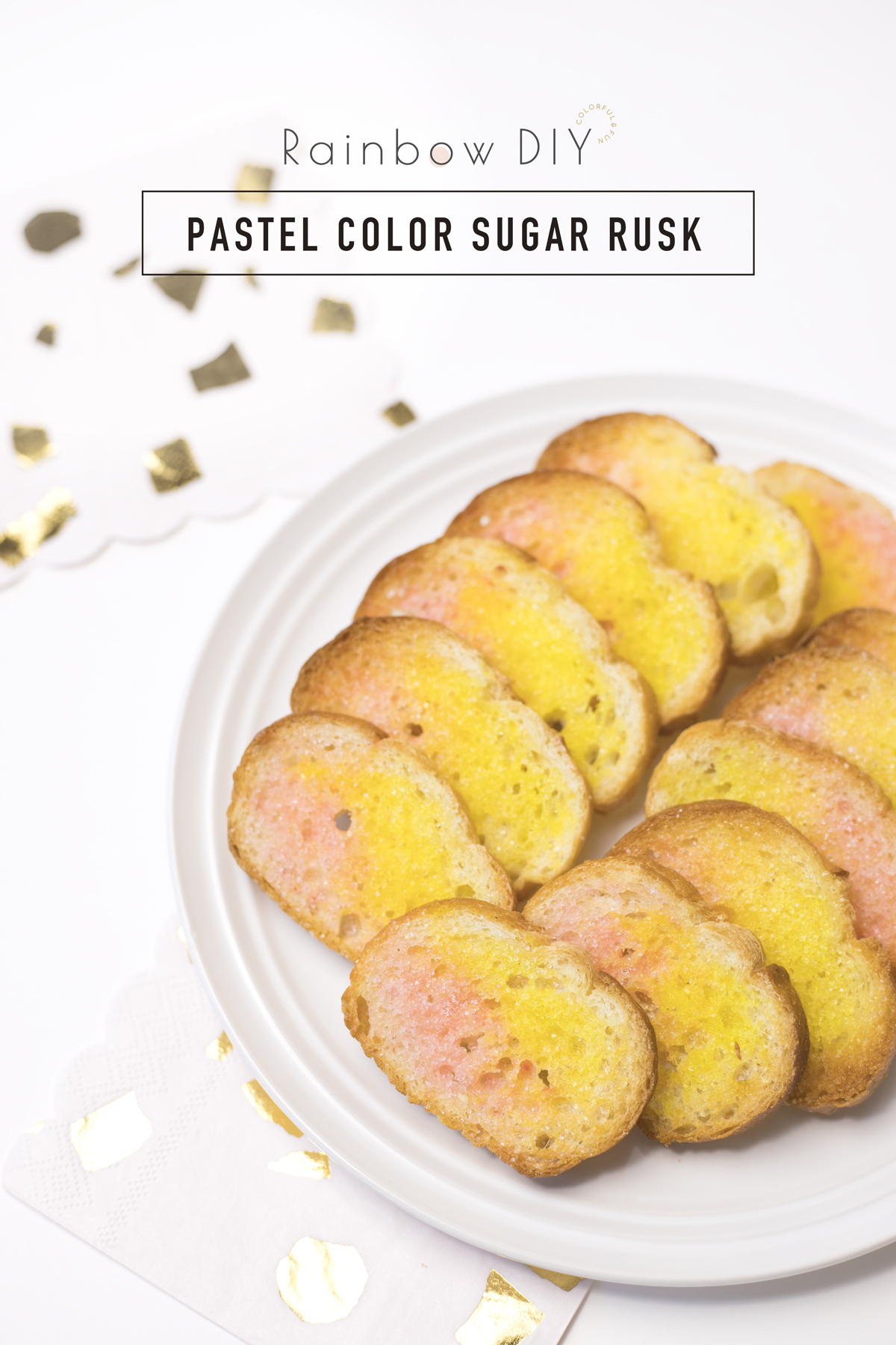 レンジで簡単フランスパンラスク