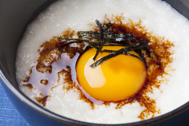 とろろ昆布と葱の卵かけご飯☆