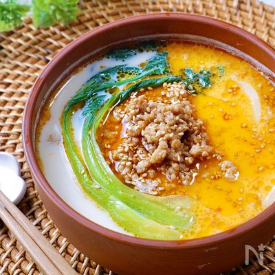 明太豆乳クリームうどん – レシピ