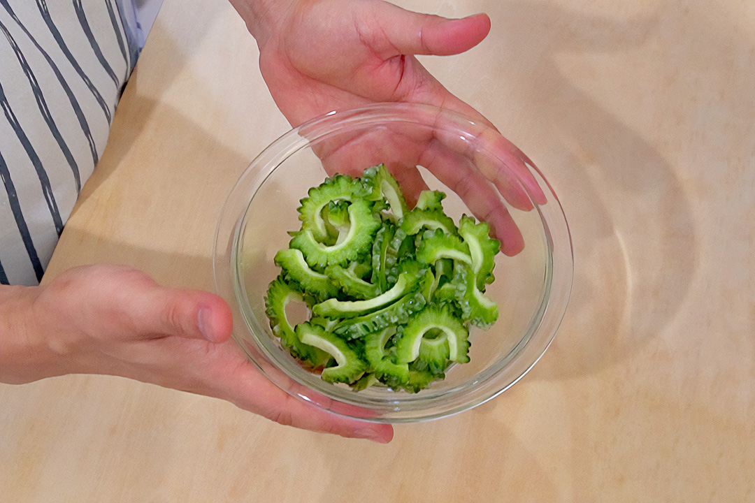 ゴーヤとちくわのめんつゆ和え by ＊nob＊クックパッド簡単おいしいみんなのレシピが392万品