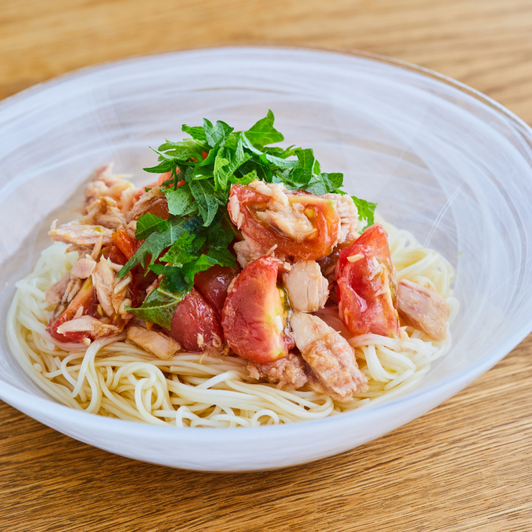 食欲がないときにおすすめ！トマトの冷たいそうめんまとめレシピサイトNadia