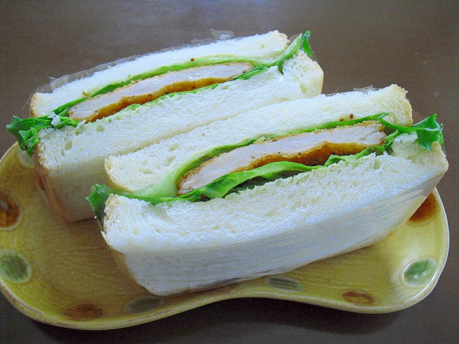 水玉☆キャンディー風ラップサンド