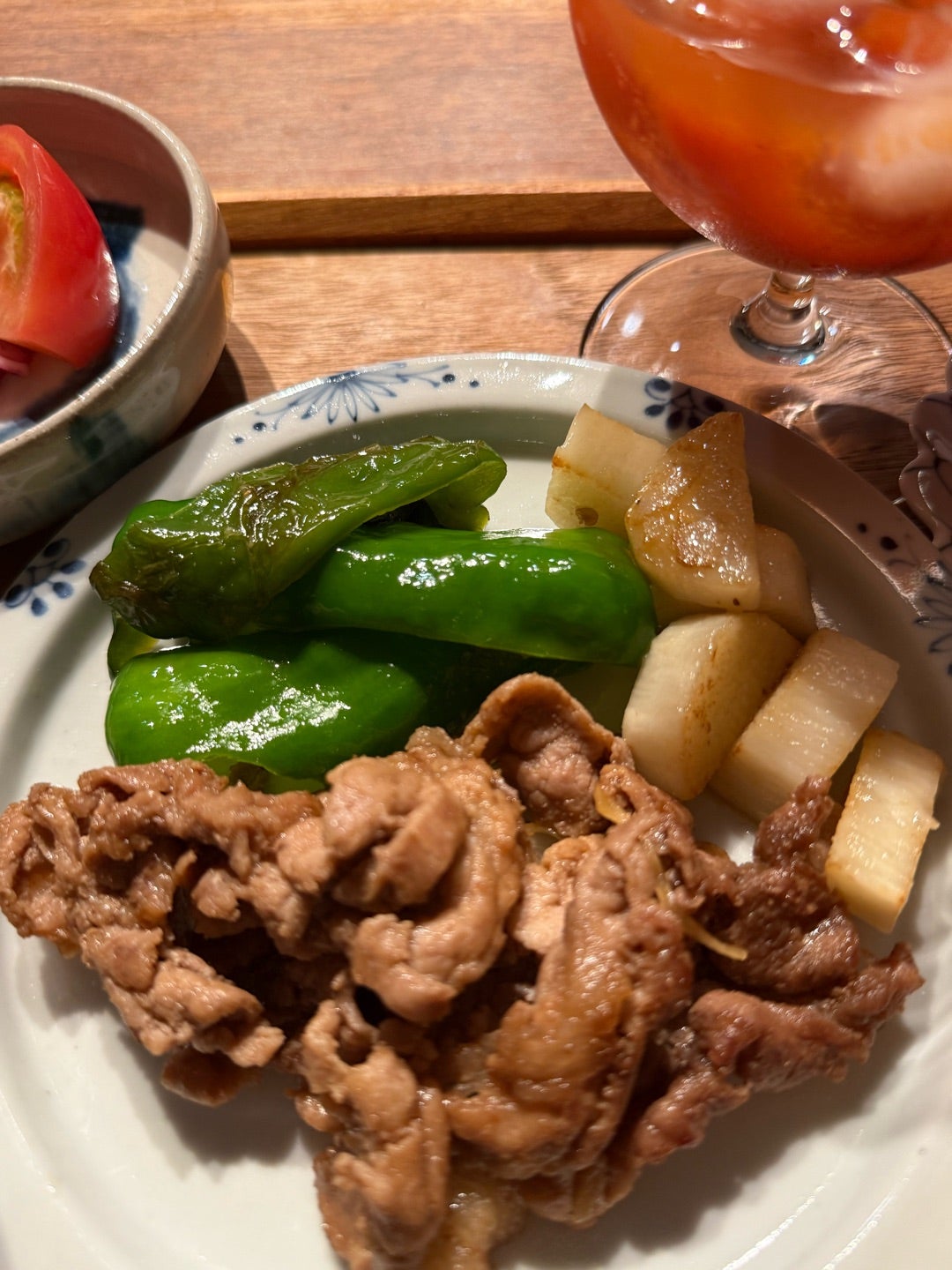 生姜焼き野菜炒め