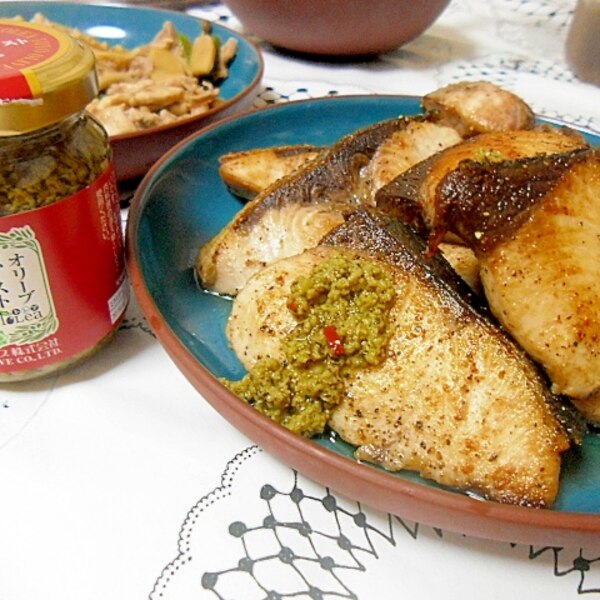 ぶりとミニトマトのイタリアンソテ