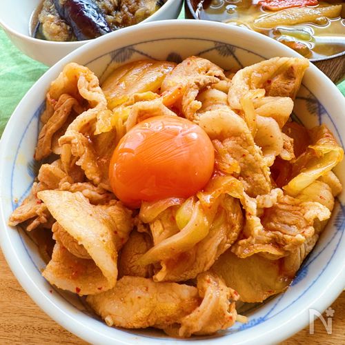 豚キムチスタミナ丼おすすめレシピモランボン