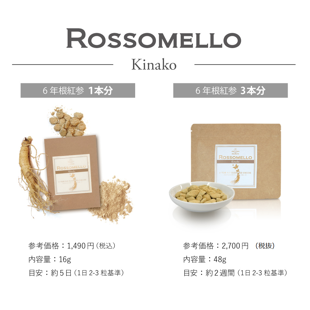 楽天市場 食べる高麗人参 6年根紅参 DARUN ロッソメロ オリジナルハニー 15g 1袋 高麗人参1本分 ダルン : スプランドゥール楽天市場店