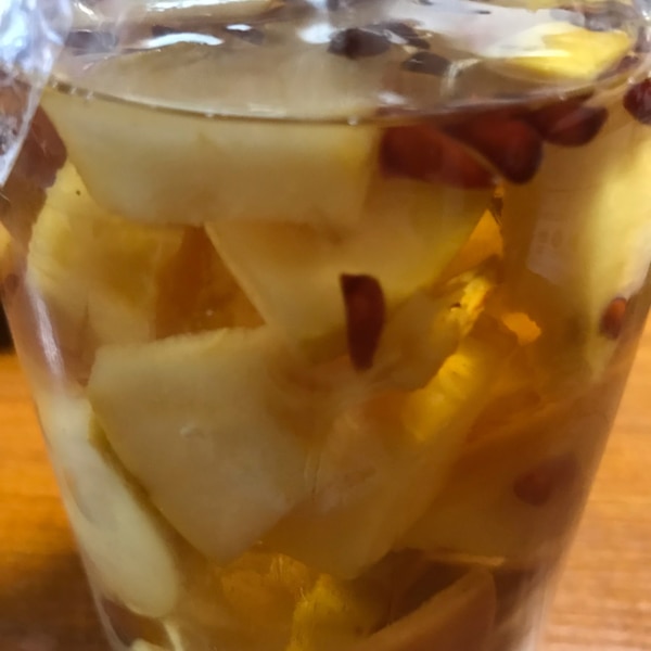 how to make karinshu カリン酒を作りました。 疲労回復・咳止め・のどケア・風邪予防 炭酸割りで最高！ カリン カリン酒スマート中華