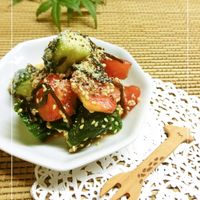 爆速で完成！きゅうりの塩こんぶラー油和え