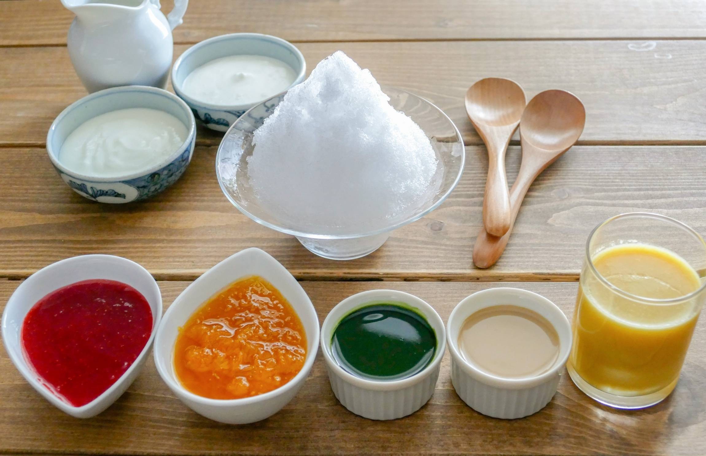 お店のような抹茶シロップ かき氷用