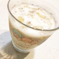 ミキサーなしの黒ゴマきなこバナナジュースレシピ