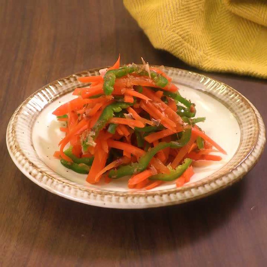 ピーマンのおかかポン酢あえ