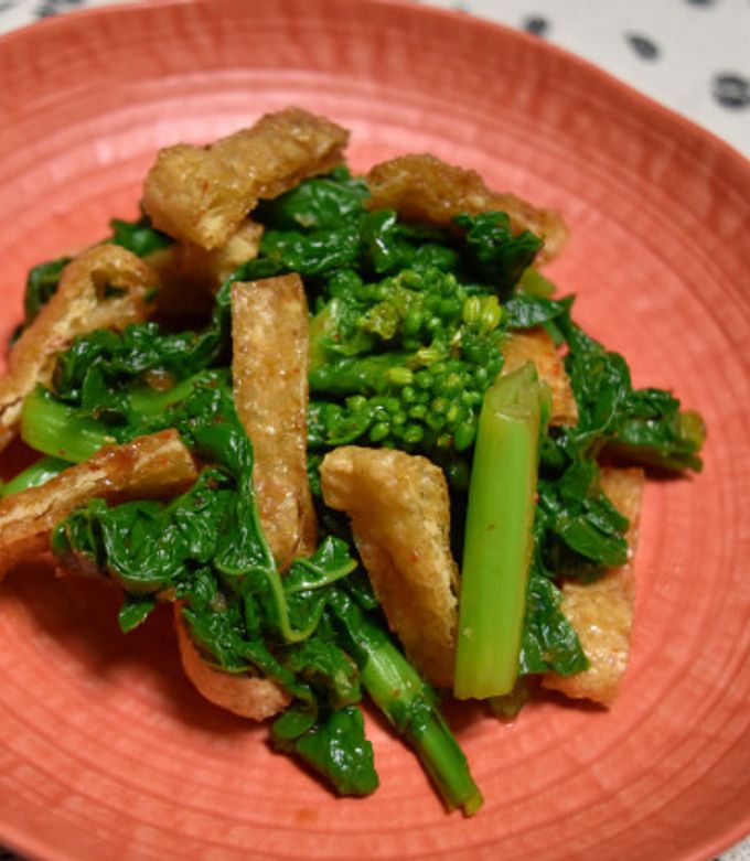 基本からアレンジまで！思わずつくりたくなる「菜の花油揚げ」のレシピ集クックパッド