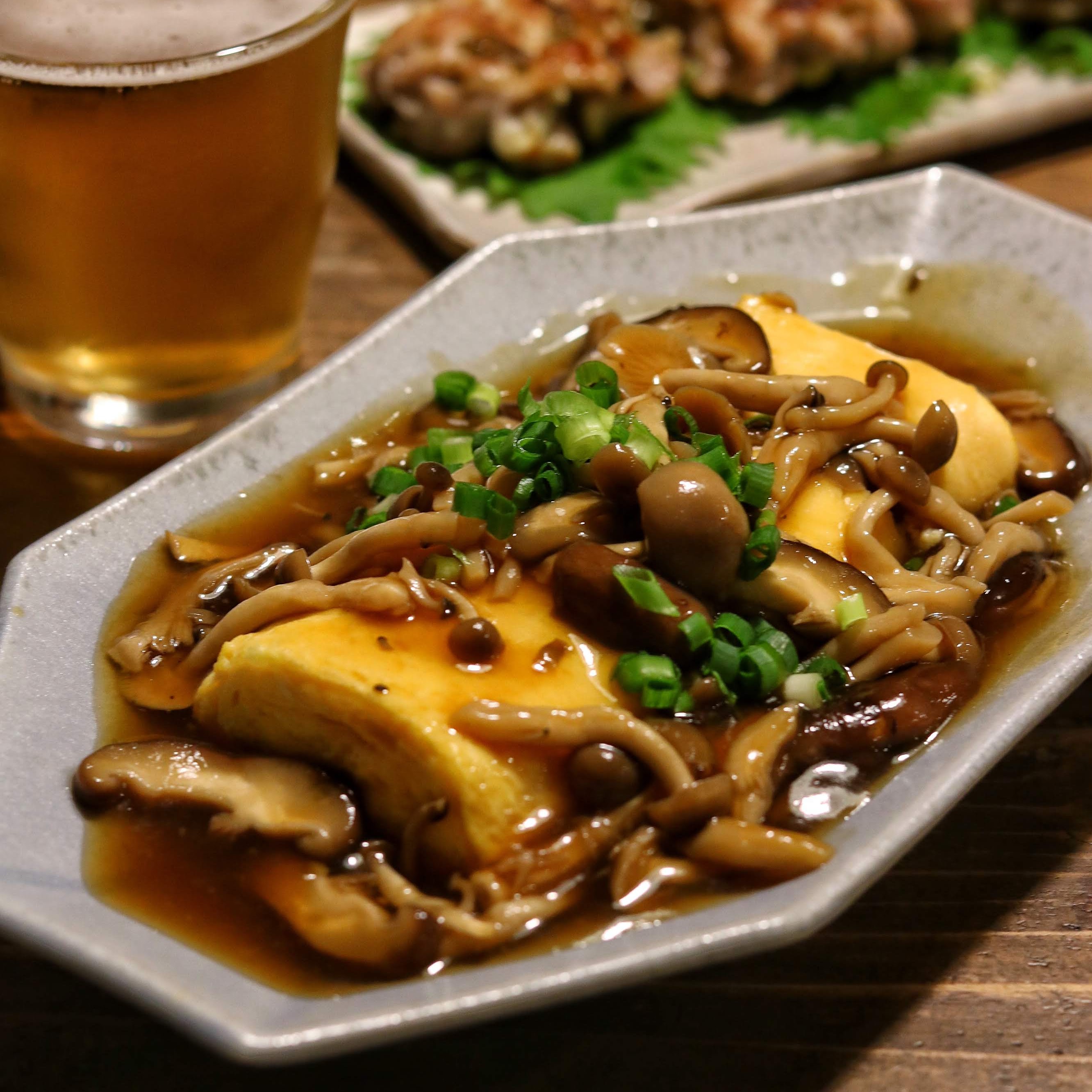 ふんわりとろーり「あんかけだし巻きたまご」