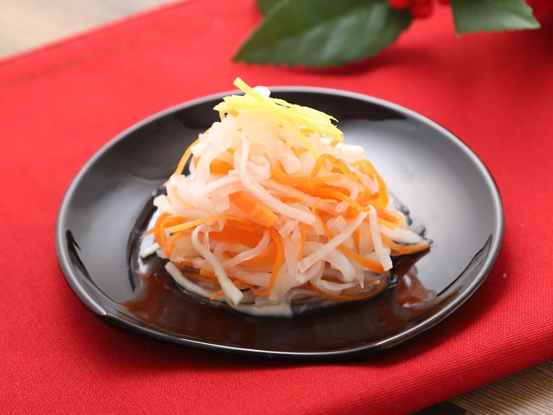にんじんの甘酢漬け食宣伝